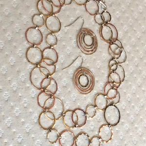 Robert Lee Morris RLM Studio necklace and earrings